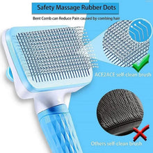 Dog & Cat Hair Remover Brush – Grooming Comb for Long Hair Pets, Easy Hair Removal & Bath Cleaning Tool