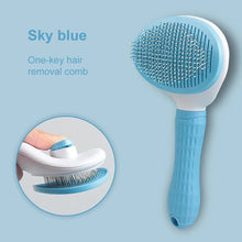 Dog & Cat Hair Remover Brush – Grooming Comb for Long Hair Pets, Easy Hair Removal & Bath Cleaning Tool
