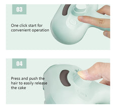 Dog & Cat Steam Massage Comb – Soft Round-Head Spray Brush for Hair Removal