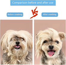 Dog & Cat Hair Remover Brush – Grooming Comb for Long Hair Pets, Easy Hair Removal & Bath Cleaning Tool