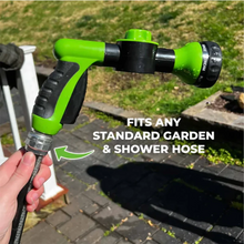 High-Pressure Dog Shower Sprayer – 3-Mode Adjustable Nozzle with Foam Soap