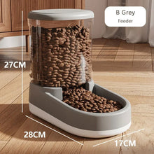 Automatic Gravity Pet Feeder & Water Dispenser, Large Capacity for Dog/Cat