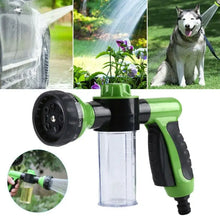 High-Pressure Dog Shower Sprayer – 3-Mode Adjustable Nozzle with Foam Soap