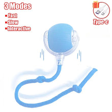 Interactive Cat Ball Toy – Automatic Rolling with Faux Tail, Rechargeable Mouse-Like Toy for Cat & Dog Training