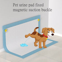 2pcs Dog Urine Pad Magnetic Fixators – Portable Pad Buckles for Securing Pet Pads on Dog Toilets