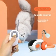 Interactive Cat Toy Car – Automatic Rolling Remote-Controlled Toy for Kittens & Cats, Fun Playtime Accessory