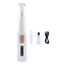 Newest Pet Paw Trimmer with Light – Waterproof Rechargeable Hair Clipper with LED Display for Dogs & Cats