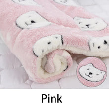 Flannel Pet Sleeping Mat – Soft Dog & Cat Bed Cushion Blanket for Small to Large Pets, Perfect for Sofa or Floor