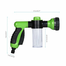 High-Pressure Dog Shower Sprayer – 3-Mode Adjustable Nozzle with Foam Soap