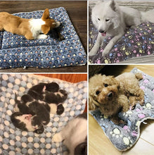 Flannel Pet Sleeping Mat – Soft Dog & Cat Bed Cushion Blanket for Small to Large Pets, Perfect for Sofa or Floor