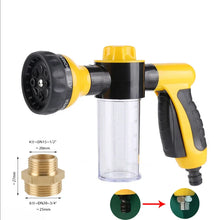 High-Pressure Dog Shower Sprayer – 3-Mode Adjustable Nozzle with Foam Soap