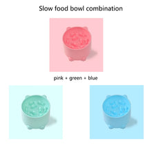Pet slow food bowl small cat and dog anti-choking bowl neck protection for your loved Kitten and Pups