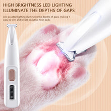 Newest Pet Paw Trimmer with Light – Waterproof Rechargeable Hair Clipper with LED Display for Dogs & Cats
