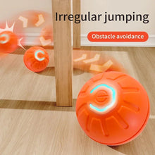 Interactive Cat Ball Toy – Automatic Rolling with Faux Tail, Rechargeable Mouse-Like Toy for Cat & Dog Training