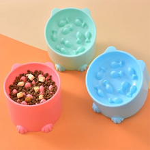 Pet slow food bowl small cat and dog anti-choking bowl neck protection for your loved Kitten and Pups