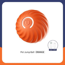 Interactive Cat Ball Toy – Automatic Rolling with Faux Tail, Rechargeable Mouse-Like Toy for Cat & Dog Training
