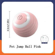 Interactive Cat Ball Toy – Automatic Rolling with Faux Tail, Rechargeable Mouse-Like Toy for Cat & Dog Training