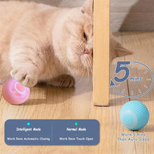 Interactive Cat Ball Toy – Automatic Rolling with Faux Tail, Rechargeable Mouse-Like Toy for Cat & Dog Training