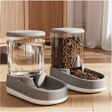 Automatic Gravity Pet Feeder & Water Dispenser, Large Capacity for Dog/Cat