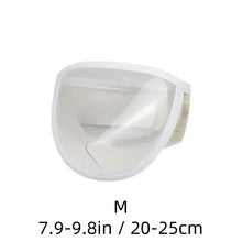 TONG Cat Anti-Bite Muzzle – Breathable Transparent Adjustable Helmet Mask for Nail Trimming