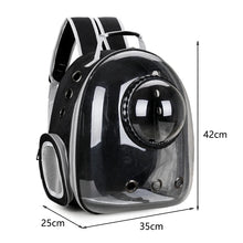 Space Capsule Pet Carrier Backpack – Breathable Transparent Travel Bag for Cats, Puppies