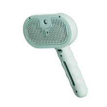 Dog & Cat Steam Massage Comb – Soft Round-Head Spray Brush for Hair Removal