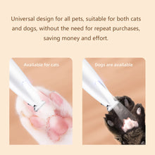 Newest Pet Paw Trimmer with Light – Waterproof Rechargeable Hair Clipper with LED Display for Dogs & Cats