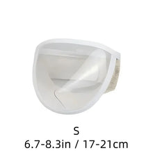 TONG Cat Anti-Bite Muzzle – Breathable Transparent Adjustable Helmet Mask for Nail Trimming