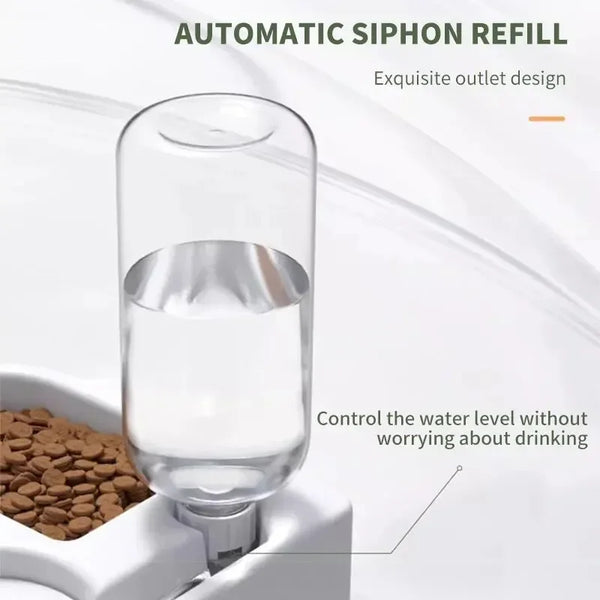 Automatic Pet Bowl – Dual-Use Moisture-Proof Water & Food Feeder for Cats & Dogs